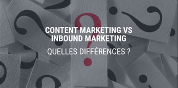 content marketing vs inbound marketing: les différences
