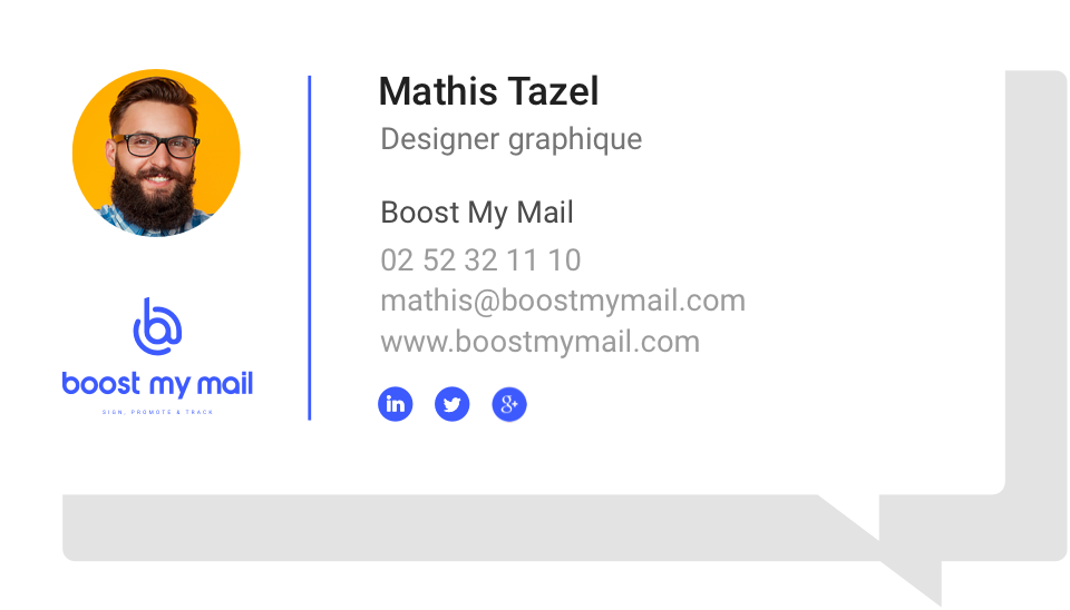 Exemple de signature mail part myboostmail